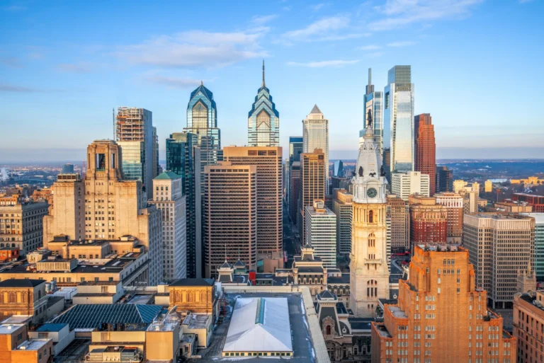 Center City Philadelphia skyline in daylight